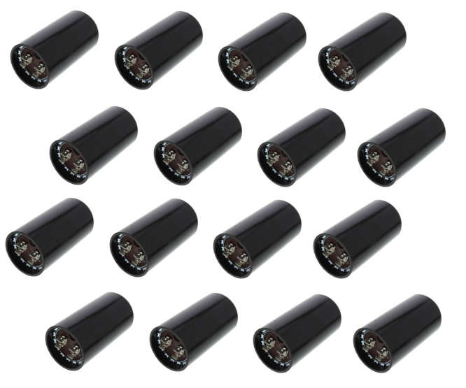 MOTOR STARTING CAPACITOR 145uF-175uF 330V 4TE 46x85 - 100/BOX CD60-A-145-175UF-330VAC