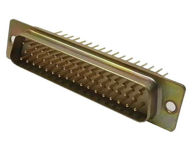 PLUG D-SUB 50W PCB STRAIGHT METAL W/WRAP CDS50WW