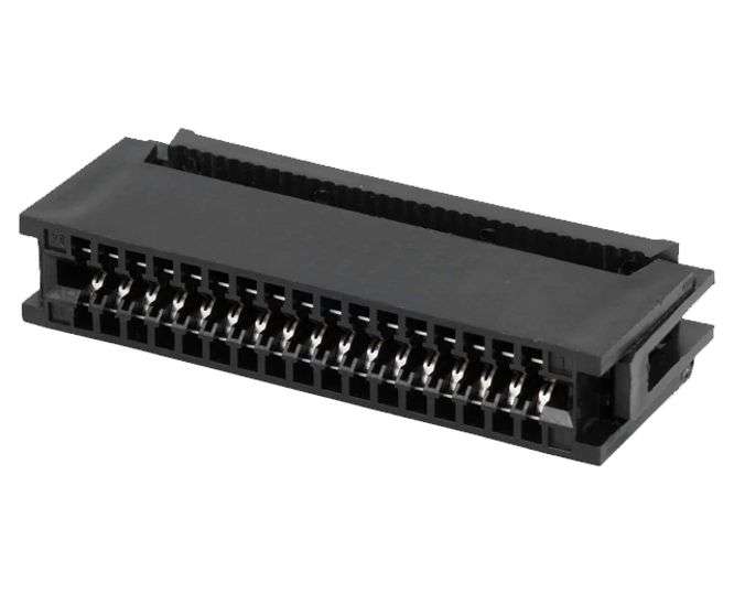 SOCKET CARD EDGE 26-W IDC P=2.54mm CE-26P