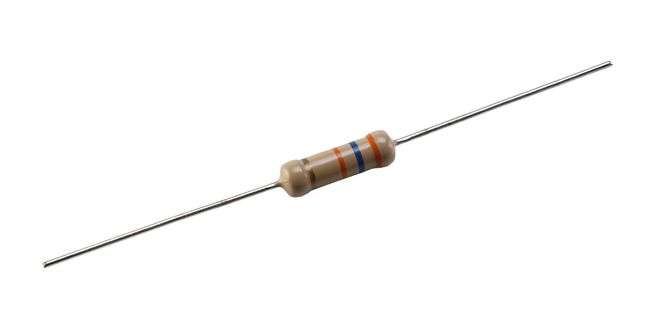 RESISTOR 1W RND C/F 5% 33K CF100-33K-J-TB