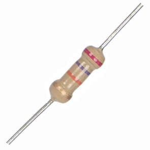 RESISTOR 1/2W RND C/F 5% 330E  CF50-330E-J *DBK*