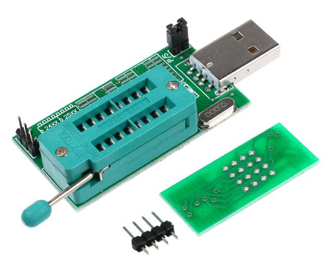 EEPROM FLASH BIOS PROGRAMMER USB TO ZIF SOCKET CH341A-2425
