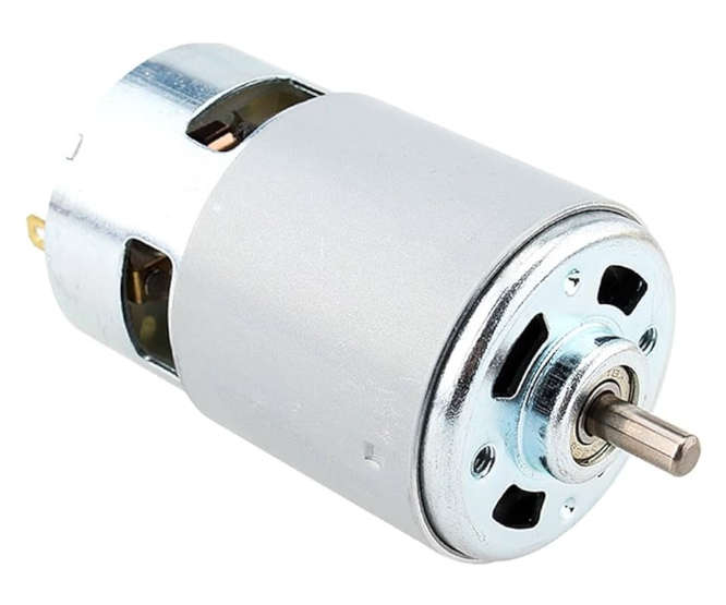 DC BRUSH MOTOR 12V 4100RPM SHAFT OD=5mm CHR-S775