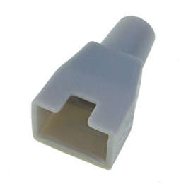 RJ45 RUBBER BOOT FOR ROUND CABLE - GREY 250066