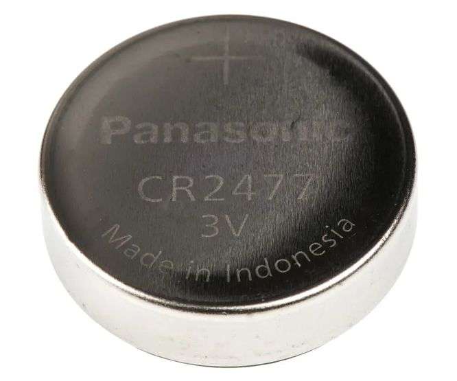 BATTERY COIN LIT 3V 950mA 24.5x7.7 CR-2477/BN