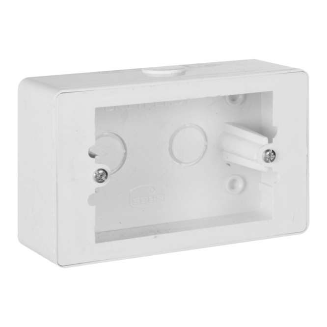 PVC EXTENSION BOX 4x2" / 125x80mm SURFACE CS-42