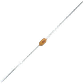 CERAMIC CAPACITOR AXIAL M/L X7R 1.5nF 100V CT42-152K17B101P