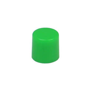 CAP FOR 7.87mm PUSH BUTT SWITCH SHAFT GREEN CV1-6-H