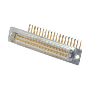 PLUG D-SUB 37W PCB R/A METAL NO FRAME GHU165