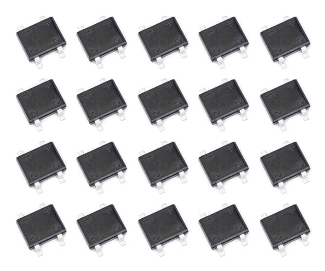BRIDGE RECTIFIER SMD 1A 1KV - 50PCS/TUBE DB107S-TUBE