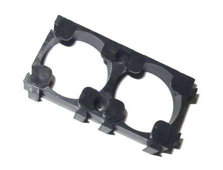 DUAL BATTERY HOLDER / CLIP FOR 2x18650 200635