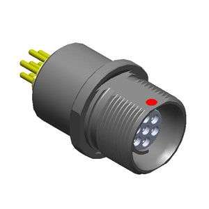 RECEPTACLE PANEL REAR MOUNT 4W DBP102A053-130