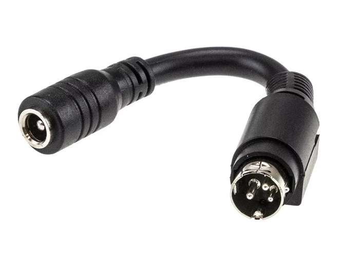 ADAPTER DC LEAD 2.1x5.5x11mm PLUG TO KYCON KPPX-3P PLUG DC PLUG-P1J-R6B