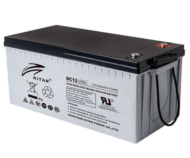BATTERY SLA 12V 230AH 521x269x208mm DC12-230