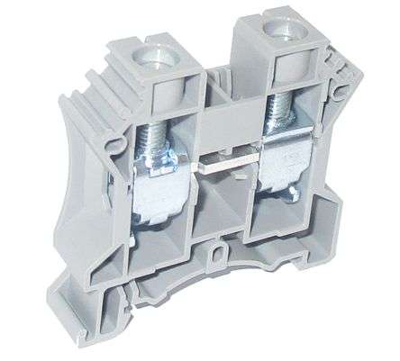 TERMINAL BLOCK D/R 76A 1000V GREY P=12mm DC16-01P-11-00A(H)
