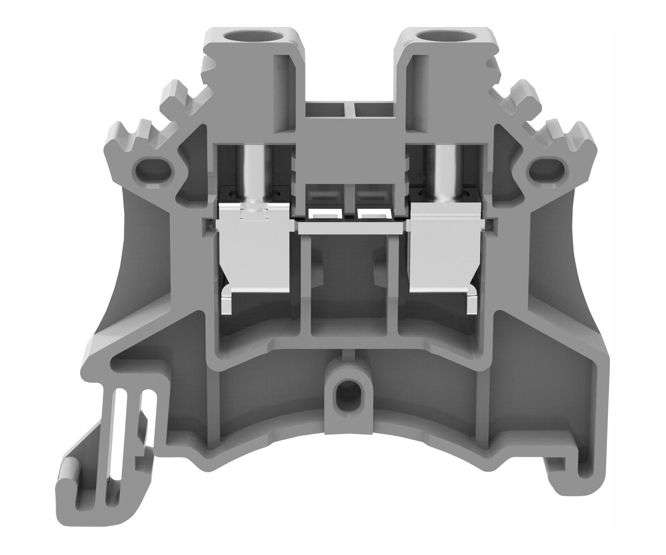 TERMINAL BLOCK D/R GREY 32A 1000V P=6.1mm DC4-01P-11-00A(H)