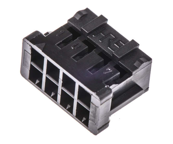 SOCKET CRIMP HOUSING DUAL ROW 8W 2mm DF11-8DS-2C
