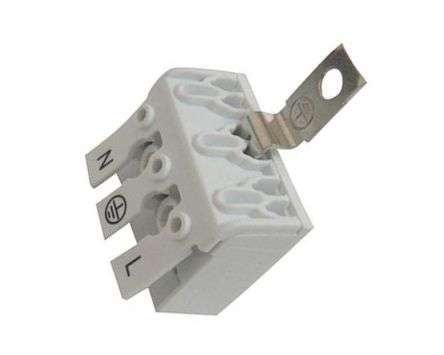 TERMINAL BLOCK WITH EARTH TAB 3W 10.0 SPRING DG238-10.0-03-19-00AH