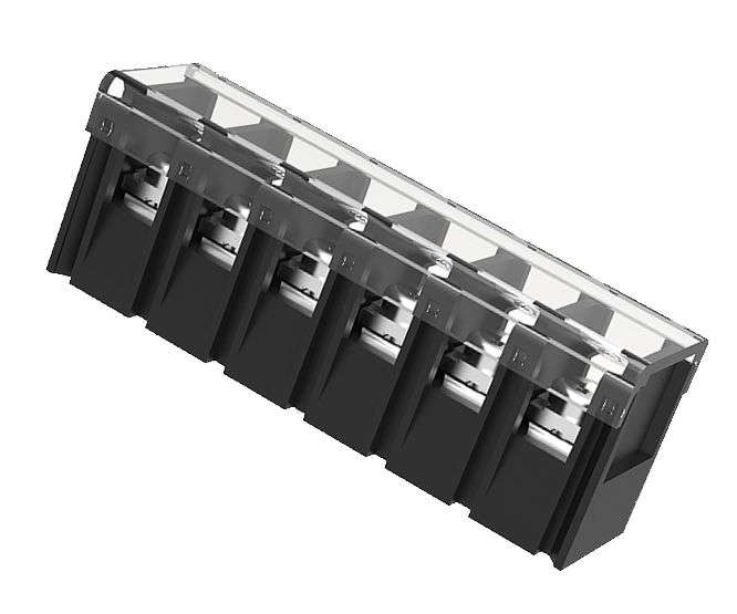 CONNECTOR STRIP PCB 6W P=7.6 BLACK OFFSET DG28S-B-06P-13-00A(H)
