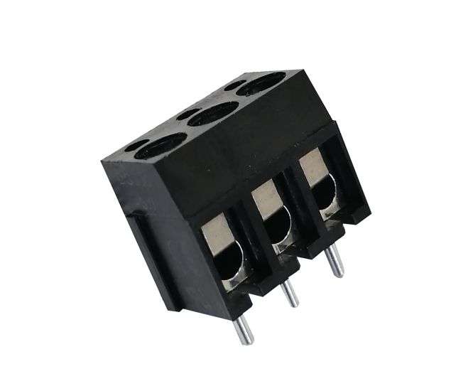 TERMINAL PCB 3W P=5.0 SCREW BLACK DG300-5.0-03P-13-00A(H)