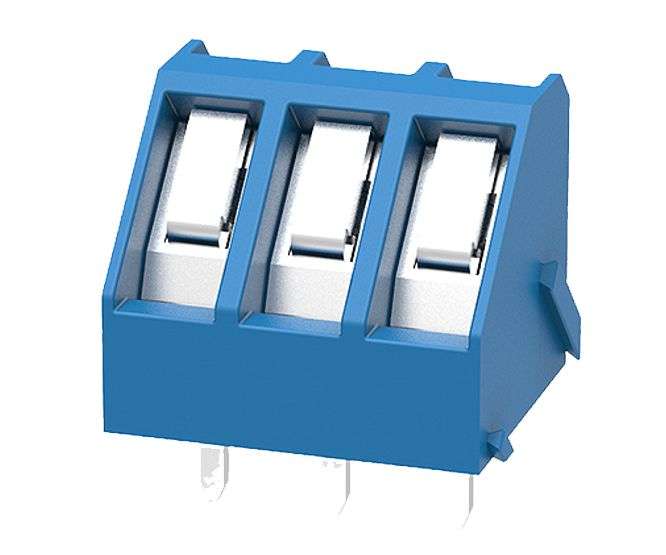 TERMINAL BLOCK 3W P=5.0 BL DG330-5.0-03P-12-00AH