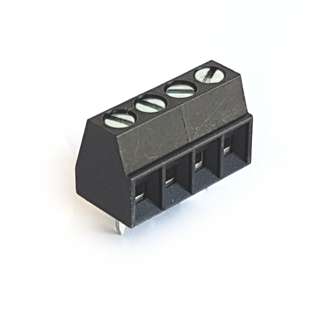 TERMINAL BLK PCB 4W 3.5 STR BLACK DG381-THR-3.5-04P-13-10AH