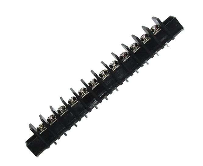 BARRIER BLOCK 12W 10MM P/MNT+EARS & C PIN DG55C-A-12P-13-00AH