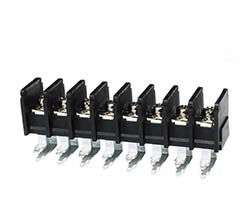 BARRIER TERMINAL BLOCK R/A 8W 5.08 BLK DG66RT-08P-13-00AH