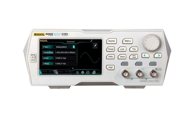 ARBITRARY 2-CH FUNCTION GENERATOR 25MHz DG822