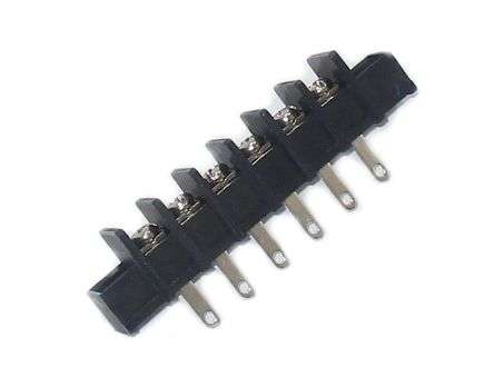 TERMINAL BLOCK BARRIER 6W P=10mm DG55H-A-06P-13-00A(H)