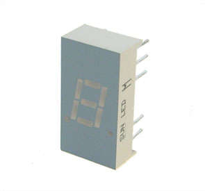 LED DISPLAY 7-SEG CC RED 1mcd 7.6mm DHR07C