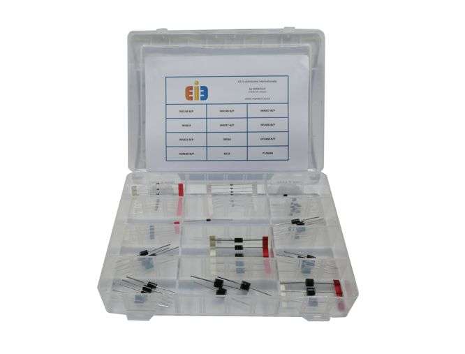 ASSORTMENT OF AXIAL RECTIFIER DIODES EIE-39-0002-01