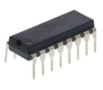ANALOG SWITCH IC QUAD CHANNEL SPST 85E0 DIP16 DG201BDJ