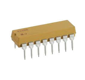 NETWORK DIL 16-PIN 8-RES 10E 4116R-1-100