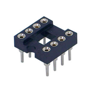 IC SOCKET 0.3 8W TULIP RND NARROW - OPEN TUBE ISM08T1-03-RH