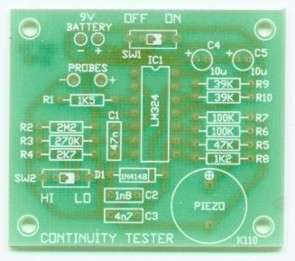 KIT TESTER CONTINUITY DIY-K110 *D*