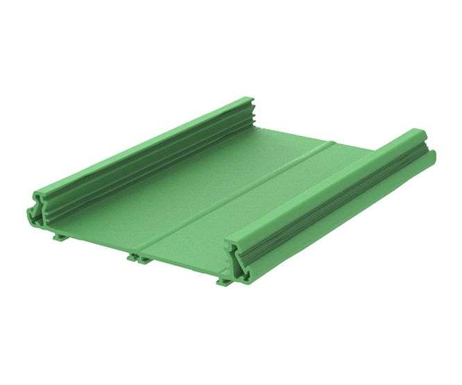 DIN RAIL MOUNT PCB CARRIER / SUPPORT W=100mm L=1m DM100-1000-14-11A(H)