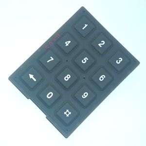 KEYPAD MEMBRANE ONLY 4x3 DM437