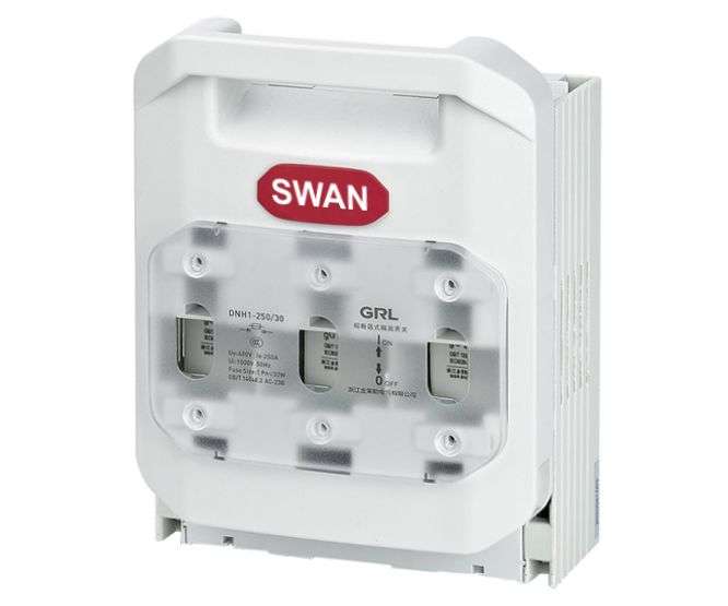 DC FUSE SWITCH DISCONNECTOR Ie=160A 3P Ue=440VDC DNH1-160/30G