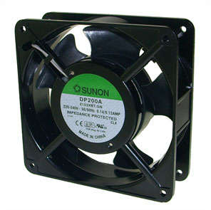 AXIAL COOLING FAN 120sqx38mm 220V BAL PIN 97CF  DP200A-2123XBT.GN