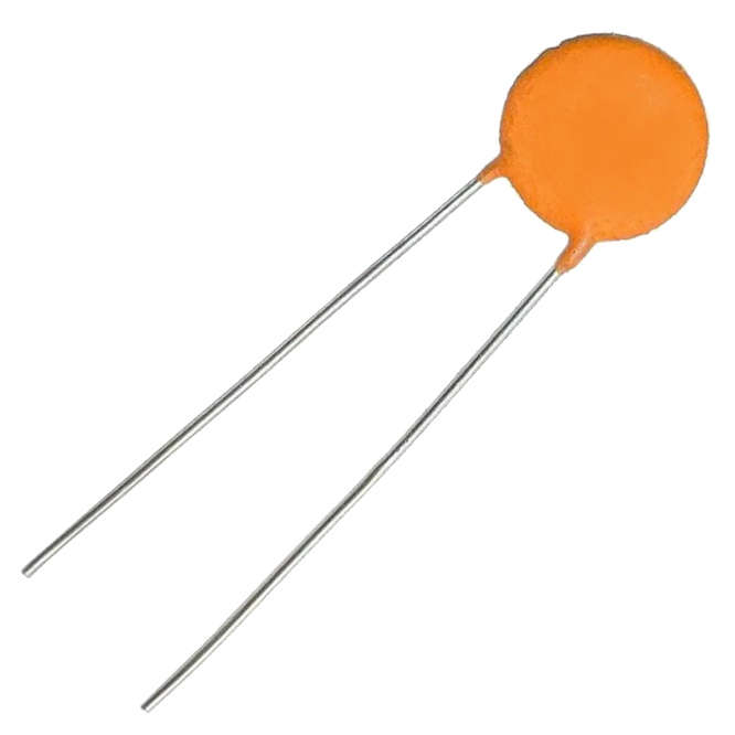 CERAMIC CAPACITOR DISK 68pF 500V P=5mm DS05N750680K