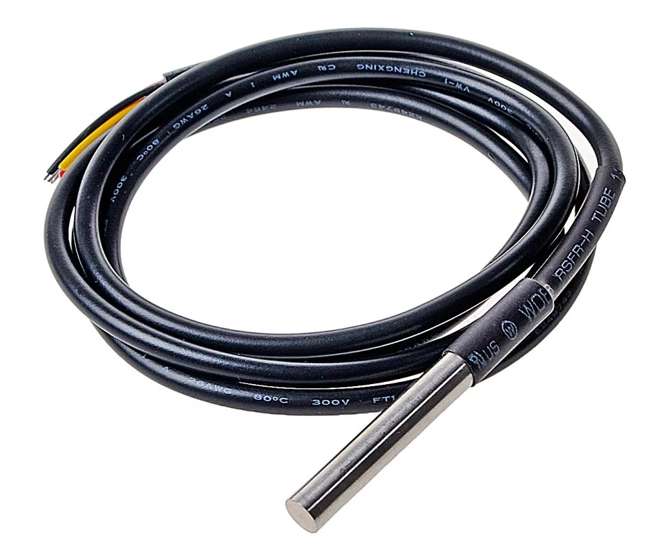 DIGITAL TEMPERATURE PROBE -55-DEG TO 125-DEG DS18B20-P1