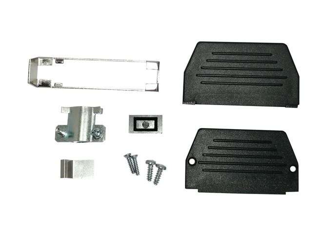 COVER 25W D-SUB STRAIGHT CONNECTOR BACKSHELL DS25S