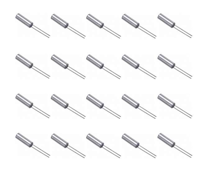 CRYSTAL 32.768KHz DT-26 ROUND 2x6mm-1K/BAG DT26-32.768K12.520F