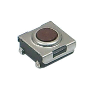 SMD TACTILE SWITCH 6x6mm H=3.1mm BROWN DTSJW-66N