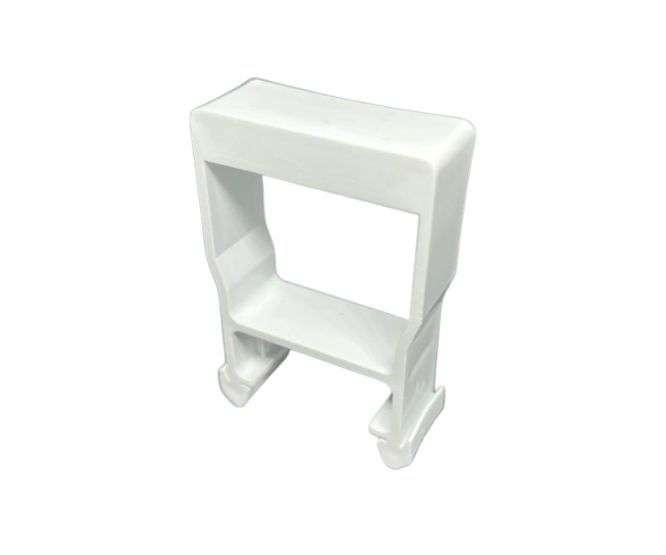 DIN RAIL MCB SPACER 18x45mm WHITE TH=68mm BL-DB-ST