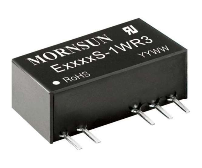 DC-DC CONVERTER SIP I=5V O=24V 0.042A E0524S-1WR3