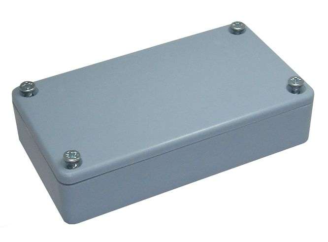 GREY PLASTIC ENCLOSURE 112X62X26MM E11-GREY
