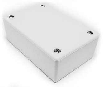 ABS ENCLOSURE WHITE E12W 85x56x30 E12-WHITE