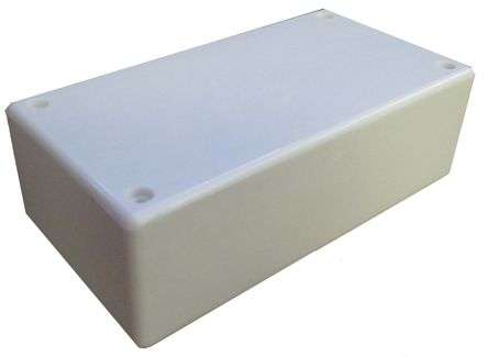 ABS ENCLOSURE WHITE E25W 129x68x43 E25-WHITE